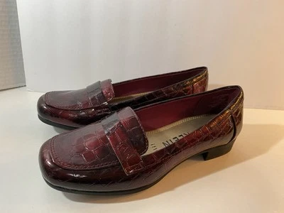 Women’s Anne Klein ifex Vittorio 3 Shoes Burgundy Plum Loafers Size 6 - Image 1 of 4