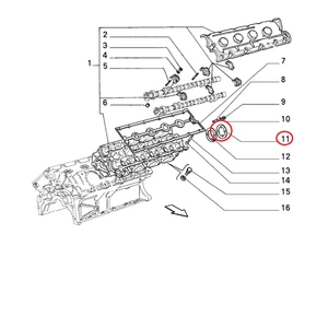 ORIGINAL LANCIA THEMA KOPFUNTERLAGE 46103796 - Bild 1 von 1