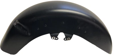 Aftermarket Harley Touring Rear Fender Black – Dented Project Repair Custom - Imagem 1 de 4