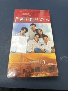 Vintage THE BEST OF FRIENDS Tv Show Volume 3 VHS VIDEO 2001 BRAND NEW - Imagen 1 de 6