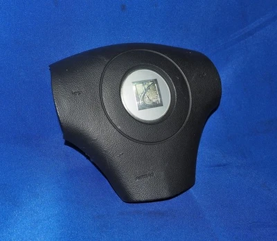 2006 2007 Saturn Vue driver volante esquerdo conjunto de airbag preto com garantia - Imagem 1 de 4