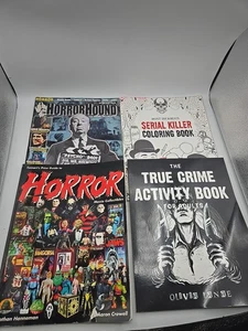 HORROR MAGAZINE LOT - HORROR HOUND #26 Horror Price Guide True Crime Activity BK - Picture 1 of 20