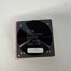MicroSPARC STP1012PGA MB86904 SUN vintage CPU GOLD 9432 Y76F -70 - Picture 1 of 2