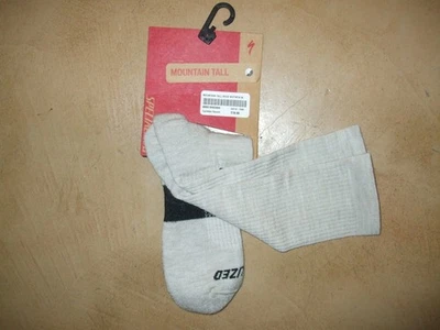 Calcetines Specialized Mountain-Tall, puño de 8", White Mountains, talla M Foto 1 de 2