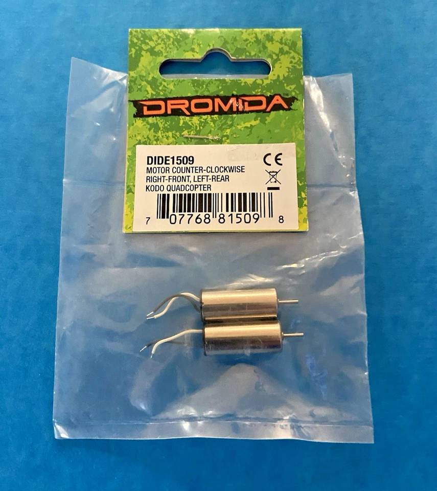 DIDE1509 MOTOR COUNTER- CLOCKWISE RIGHT-FRONT, LEFT/REAR *KODO* QUAD *NEW* - Image 1 of 1