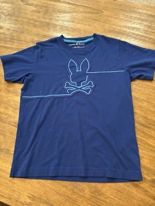 Psycho Bunny Kids' Chester Embroidered Graphic T-Shirt Surf Web  14-16 SOLD OUT - Picture 1 of 13