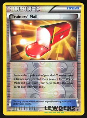 Trainers' Mail - 92/108 - Uncommon Reverse Holo - Roaring Skies - Pokemon Card - Image 1 of 2