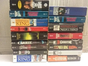 Lot of 17 Stephen King Softcover Books Shining Cujo Stand Christine - Foto 1 di 24