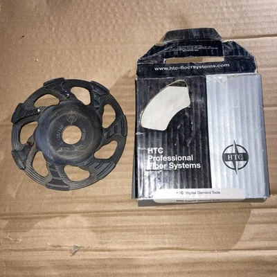 HTC Professional Floor Systems Diamond Grinding Head Disc Cup Concrete 125mm 5” - Image 1 of 4