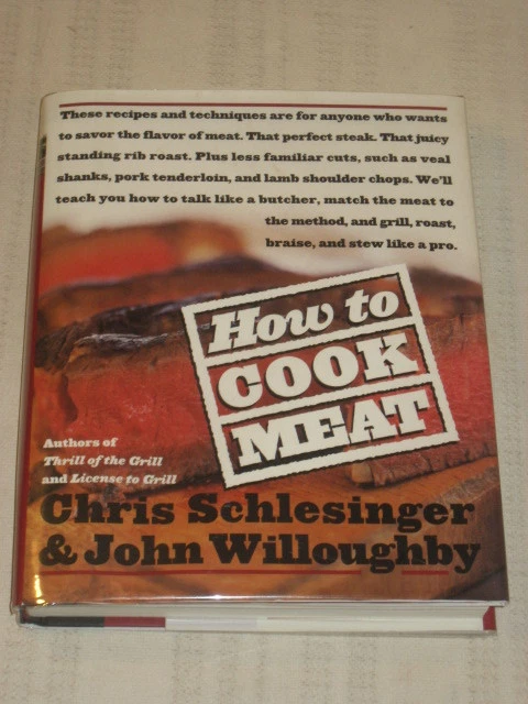 Schlesinger & Willoughby HOW TO COOK MEAT 2000 - Image 1 of 1