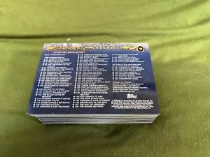 LOTR TTT The Two Towers Update Trading Cards Base Set Complete - Picture 1 of 7