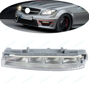 Left Front Daytime Running Light Assembly For 2012-2015 Mercedes Benz C63 - Picture 1 of 8