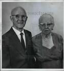 1963 Press Photo Mr And Mrs Albert P Jensen Golden Anniversary   Ora43165