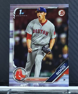 Noah Song 2019 1st Bowman Draft #BD-99 - Red Sox RC - Image 1 of 2