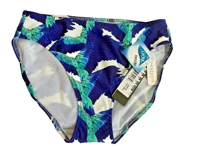 Nuevo Bikini Fantasie Cancún Azul Real Verde Turquesa Fondo de Natación Medio X-Pequeño XS Foto 1 de 4