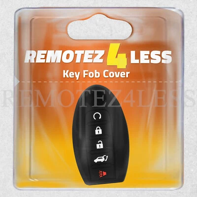 Key Fob Cover For 2014 2015 2016 2017 2018 Infiniti QX80 Remote Case Skin - Imagem 1 de 4