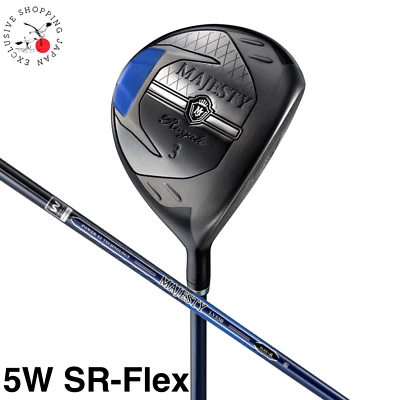 Majesty Golf Royale Fairway Wood 5W SR-Flex LV 550 Graphite Shaft Men Head Cover - Image 1 of 4