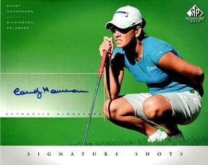 Candy Hannemann Signed 2004 SP Signature Shots 8x10 Photo UDA Authenticated - Picture 1 of 2