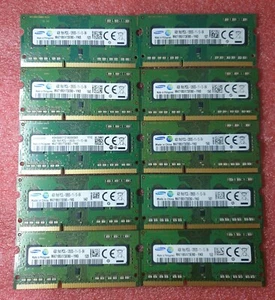 Samsung Job Lot 10x4GB DDR3 PC3L-12800S 1600MHz SODIMM Laptop RAM Memory 204pin - Picture 1 of 1
