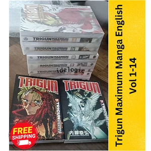 Juego Completo Manga Trigun Maximum Vol 1-14 Final por Ysuhiro Nightow Inglés - Imagen 1 de 24