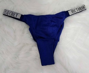 VS shine rhinestone strap Brazilian panty new size medium mystic jade VS shine rhinestone strap Brazilian panty new size medium mystic jade