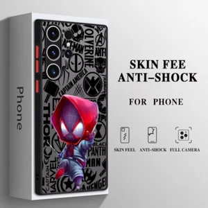 Funda de teléfono mate Deadpool Spiderman para Galaxy S24 S23 S22 S21 S20 FE Ultra S10+ - Imagen 1 de 18