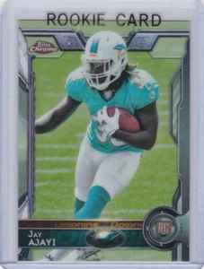 JAY AJAYI ROOKIE CARD 2015 Football TOPPS CHROME RC Miami Dolphins Eagles - Foto 1 di 2