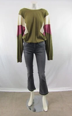 Nuevo con etiquetas Body Free People Ultimate para mujer de gran tamaño con cuello en V trasero talla S #OS683 Foto 1 de 4