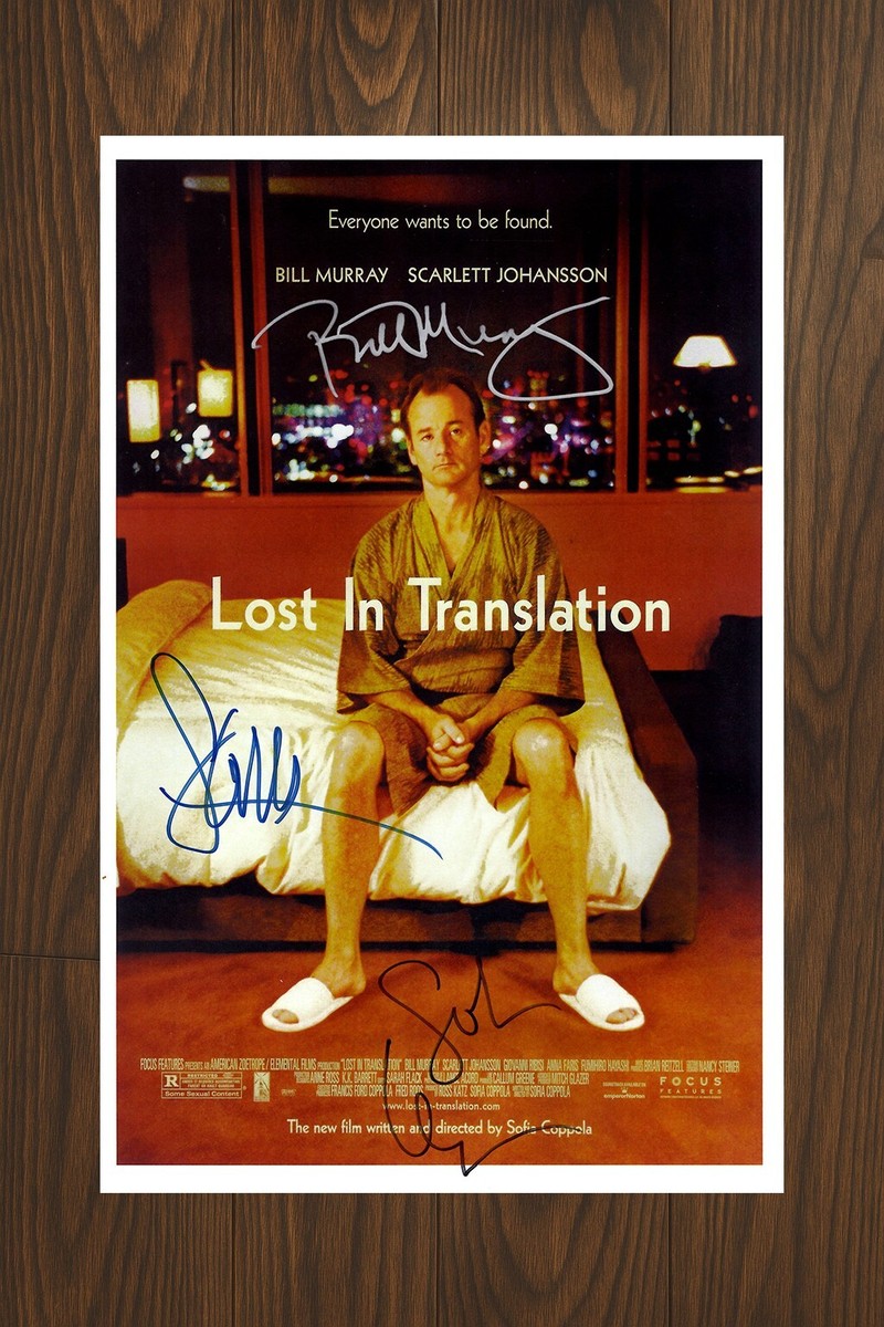 ロスト・イン・トランスレーション FOIL版シルクスクリーンポスター ロスト・イン・トランスレーション FOIL版シルクスクリーンポスター