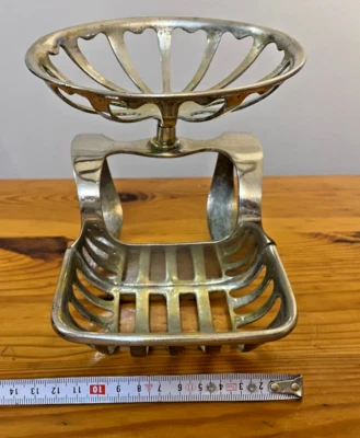 Portasapone/porta spugna Vasca Cromato!  Antico! - Immagine 1 di 4