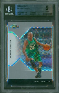 2004-05 Topps Finest X-Fractor GARY PAYTON #66 Rare Celtics SP #/199 Mint BGS 9 - Bild 1 von 2