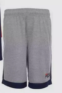 Fila Boys  Active Shorts 1 PAIR ONLY (GRAY,  M 10/12) NWD - Picture 1 of 2