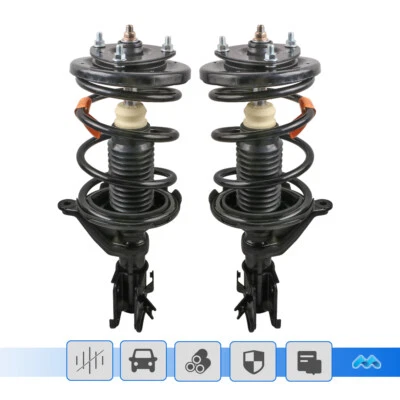 Box(2) Front Complete Struts Shocks for 2001-2005 Honda Civic 2001-2003 ACURA EL - Image 1 of 4