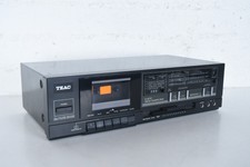 Vintage Teac V-427C Stereo Single Cassette Deck Amorphous Head Dbx Black