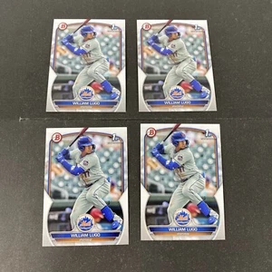 Lot 4 2023 1st Bowman Paper Prospects William Lugo #BP-141 Base Prospect Card - Photo 1 sur 9