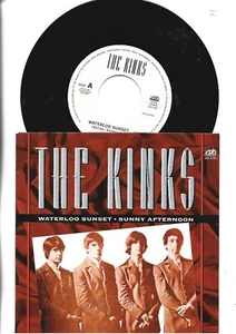 THE KINKS SINGLE 7" - WATERLOO SUNSET - RARE RE-ISSUE 1991 - MADE IN HOLLAND - Picture 1 of 2