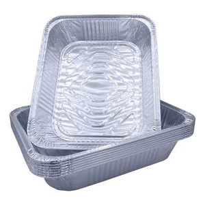 Large Half Gastro Deep Foil Trays 32x26x7cm - Heavy Duty Catering Pan Bake Roast - Picture 1 of 4