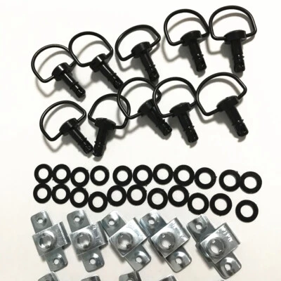 Quick Release Fairing Fasteners Fit For 17mm 1/4 Turn Motorcycle Race Dzus Panex - Изображение 1 из 4