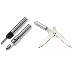 Spring-Loaded Tap Guide set of 2 Pcs &ROUND BAR CENTER FINDER ACCURATE TOOL USA - Picture 1 of 7