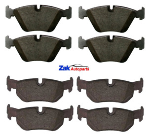 FOR BMW E82 120d 120i 2008-2014 FRONT AND REAR BRAKE PADS SET