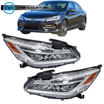 Conjunto de faros LED para Honda Accord Touring 2016-2017 sedán solo lado derecho e izquierdo Foto 1 de 4