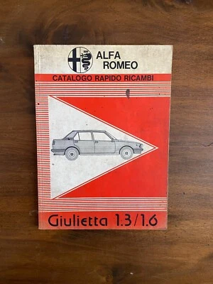 Catalogo Parti Ricambio - Alfa Romeo Giulietta 1.3/1.6 - Immagine 1 di 4