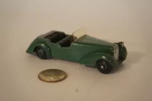 Dinky toys 38d Alvis Black wheels - Picture 1 of 2