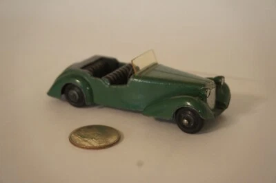 Dinky toys 38d Alvis Black wheels - Image 1 of 2