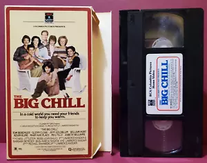 VHS The Big Chill- Early release, Side flap- Jeff Goldblum, Kevin Kline BUY2GET1 - Foto 1 di 4