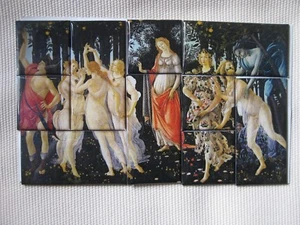 BOTTICELLI “LA PRIMAVERA” ART MAGNETS - Picture 1 of 5