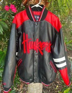 BRAND NEW G-III Nebraska Cornhuskers Jacket Mens Large NCAA  GO BIG RED!!🏈🏈🏈 - Picture 1 of 12