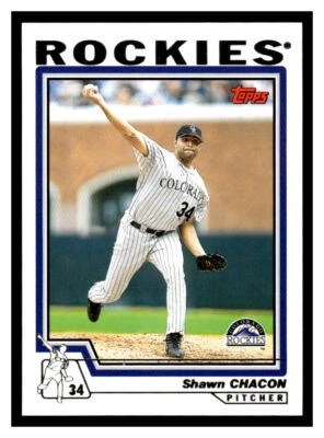 2004 Topps  #257 Shawn Chacon - Colorado Rockies - Image 1 of 2