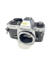 New ListingNikon Fg-20 35mm Slr Film Camera Body - Chrome - Tested Works