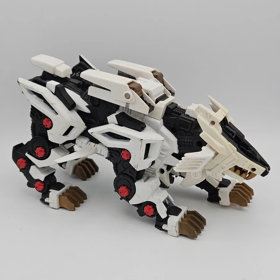 Hasbro Tomy Zoids Liger Zero Electronic White Lion Works 2002 - Faltan piezas Foto 1 de 4